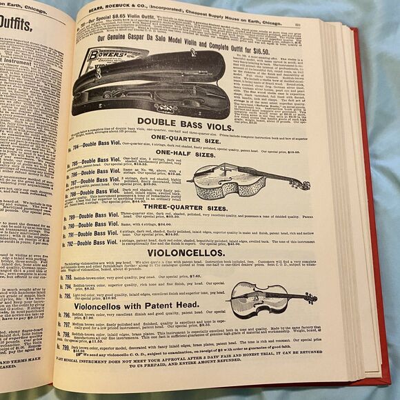 1897 Sears Roebuck Catalogue Reprint 1968 HCDJ illustrated Book Old Advertising - Picture 8 of 15